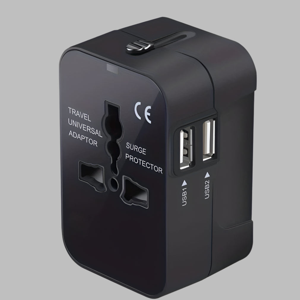 Universal Travel Adapter - All-in-One Quick-Charge