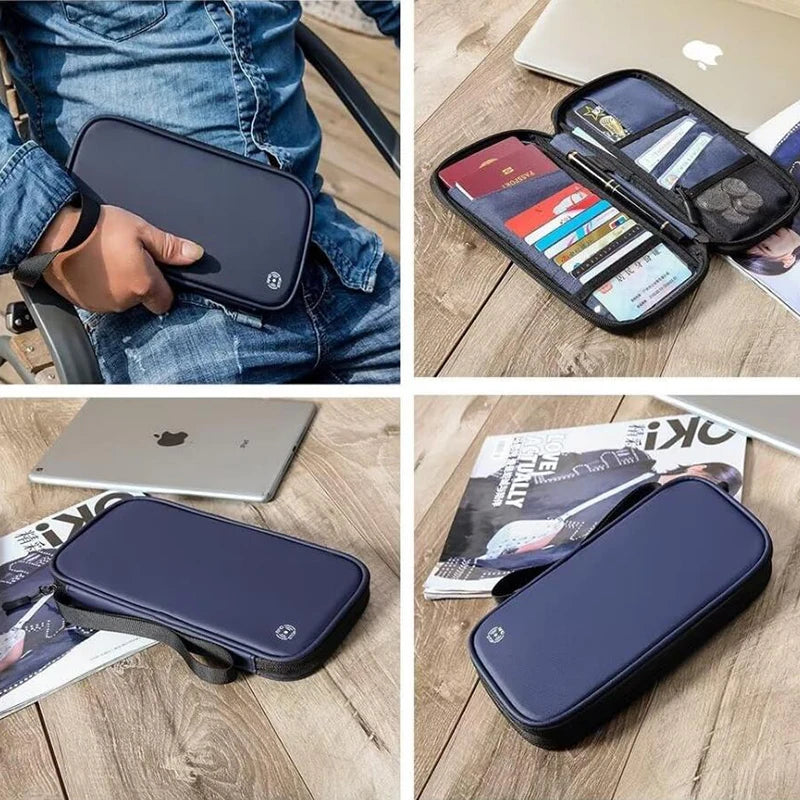 Family Passport Cover Wallet with RFID Blocker
