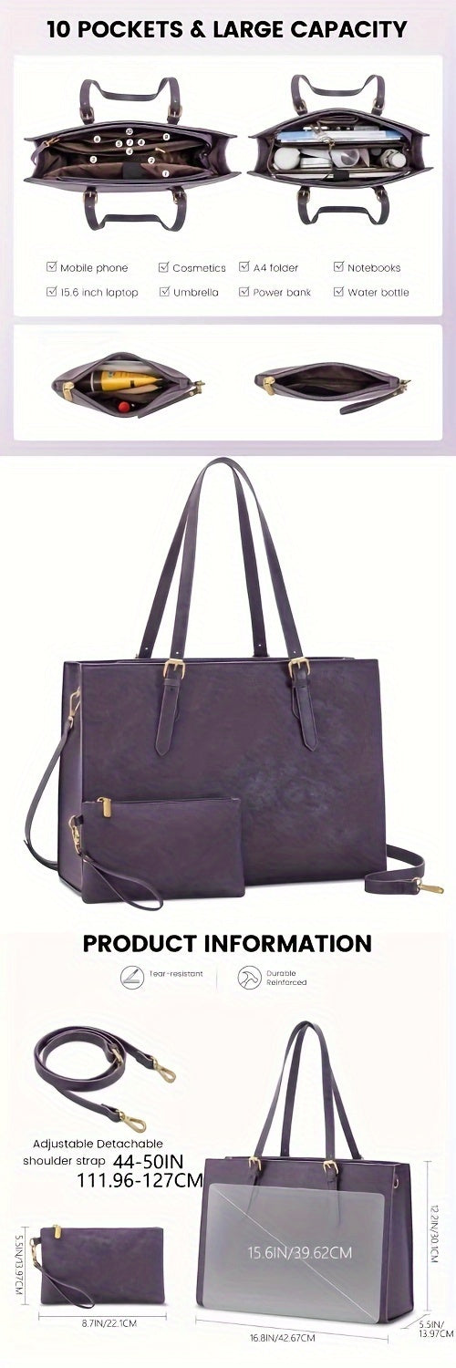 Chic Tote Bag with Wallet