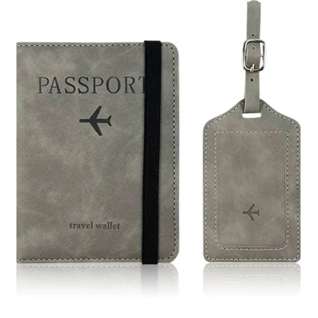 Passport Cover with RFID Blocking security