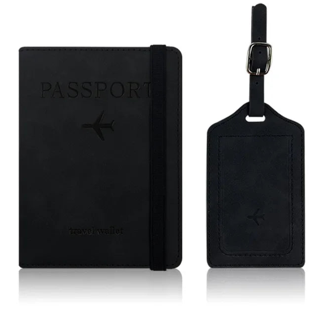 Passport Cover with RFID Blocking security