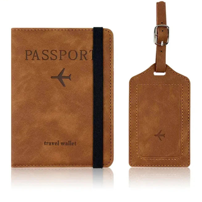 Passport Cover with RFID Blocking security